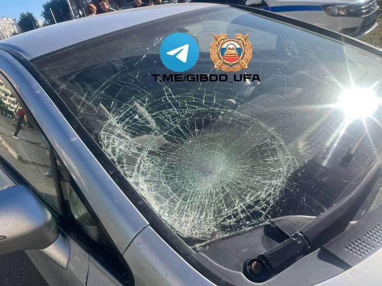 В Уфе водитель иномарки сбил 10-летнего ребенка