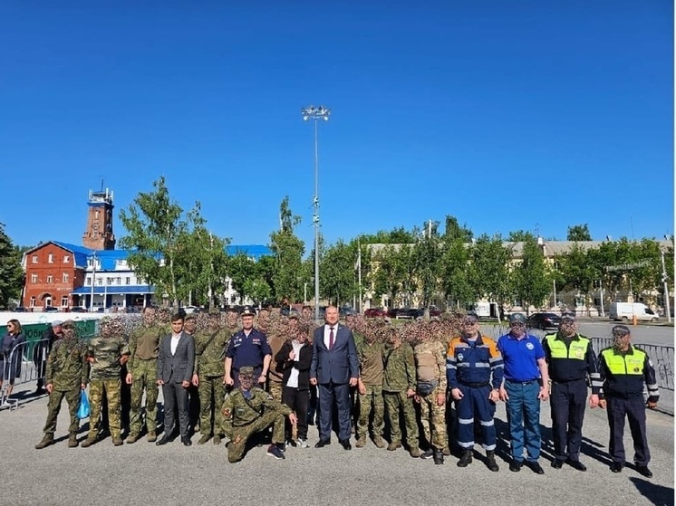 Из Уфы в зону СВО после отпуска отправилась группа мобилизованных