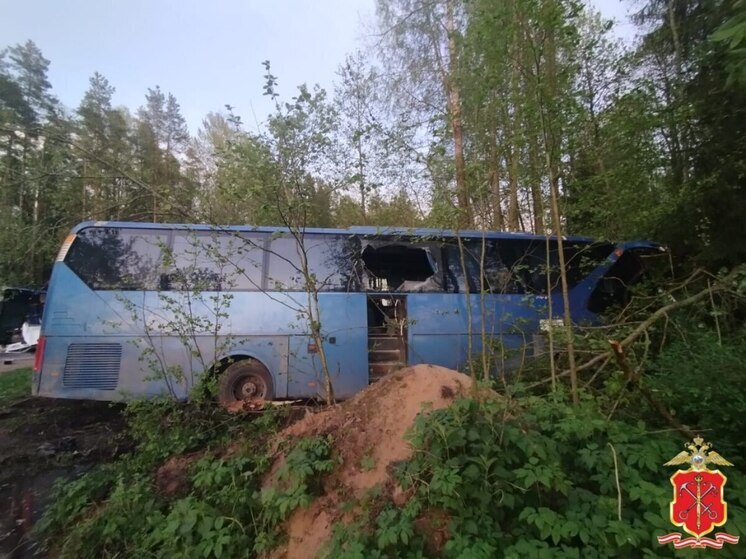 Под Кингисеппом произошло массовое ДТП с участием автобуса: ведется проверка