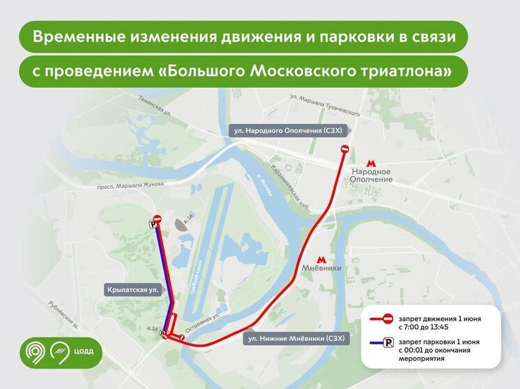В городе будут проходить соревнования по триатлону