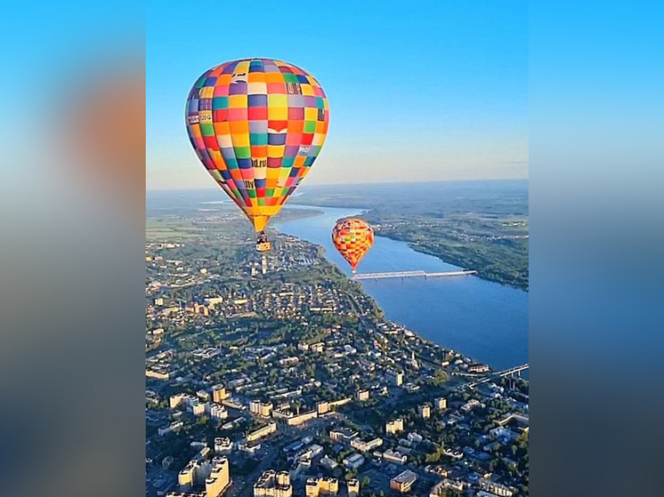 В небе над Великим Новгородом поплывут аэростаты