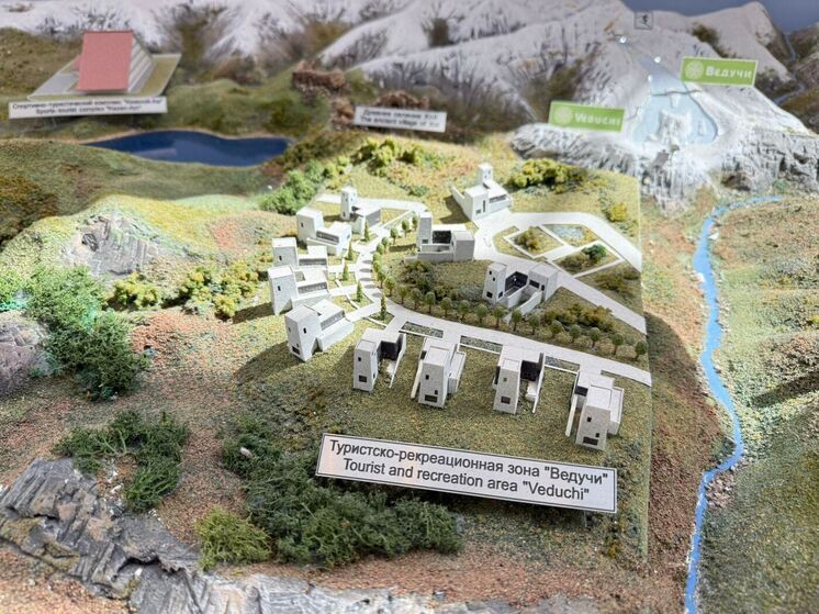 Канатную дорогу через все ущелье на курорте «Ведучи» планируют построить уже в этом году