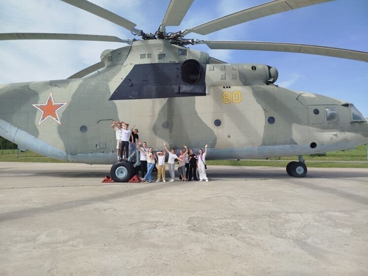 Школьники Жуковского района побывали в парке «Патриот»