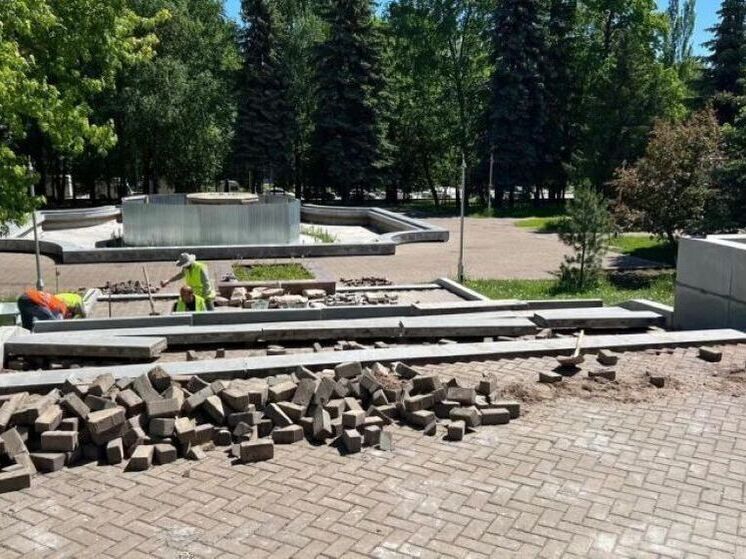 Радий Хабиров рассказал о ходе благоустройства парка им. Ленина