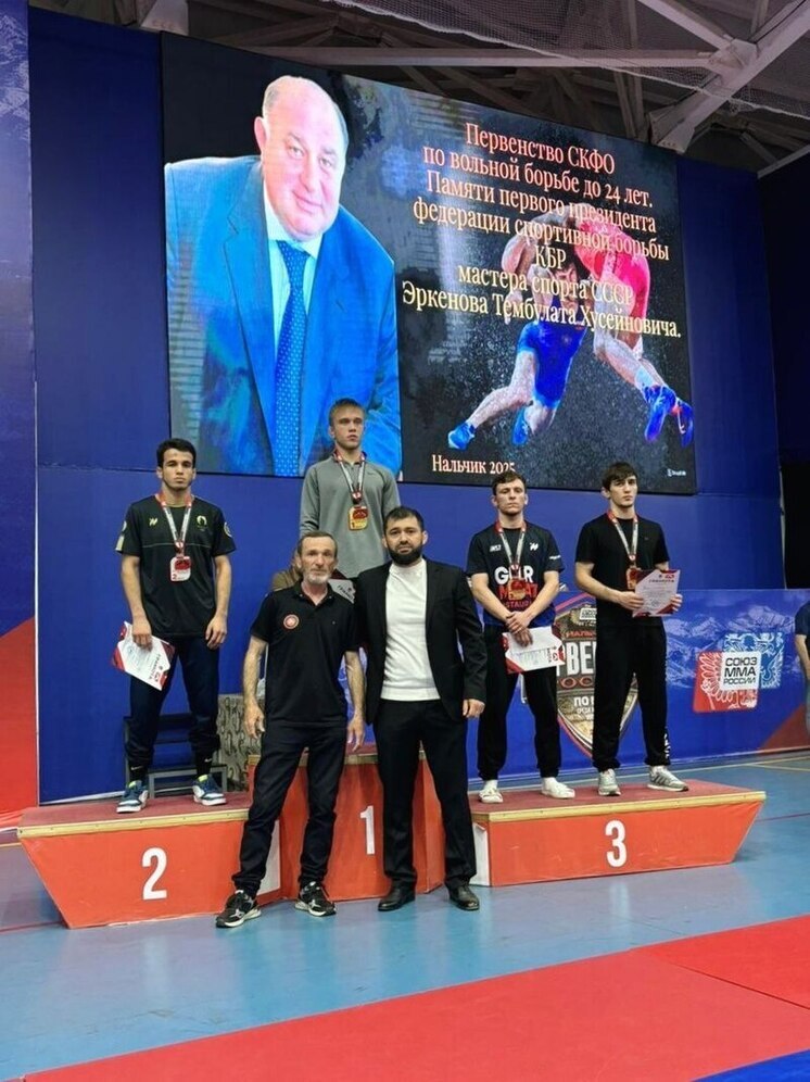 В Нальчике состоялся отбор на первенство России по вольной борьбе