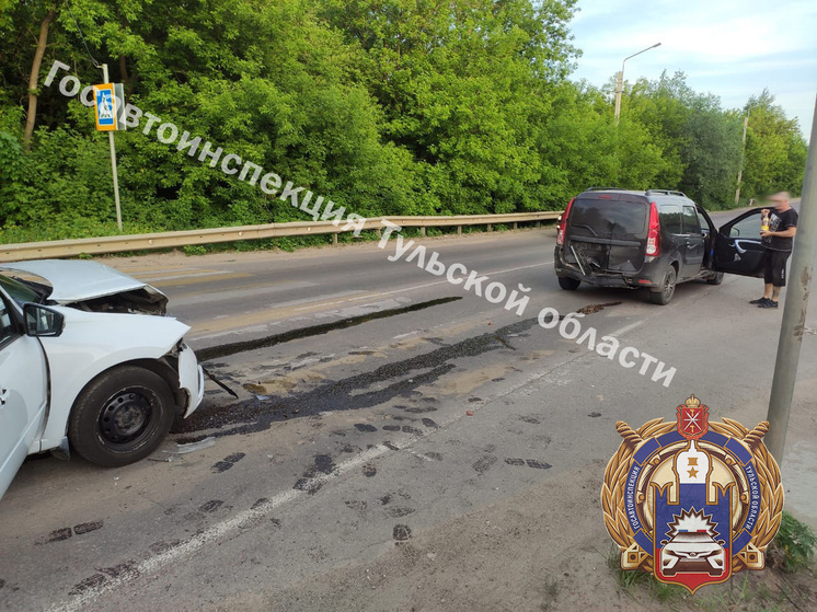 В Кимовске молодой водитель «Лады» устроил ДТП с пострадавшей