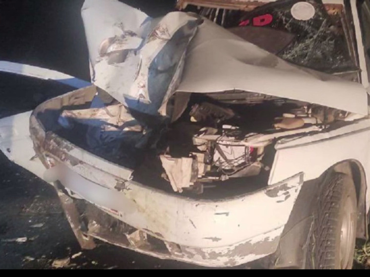 В Лабинском районе в результате аварии погиб пассажир отечественного автомобиля