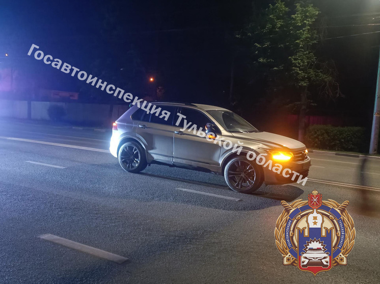 В Туле водитель Volkswagen снёс пешехода на «зебре»
