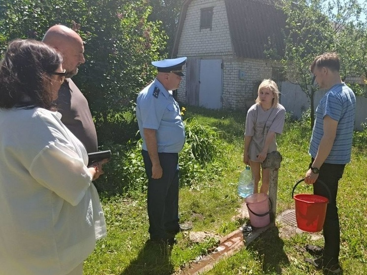 Прокуратура Липецкой области проверяет жалобы на проблемы с водой