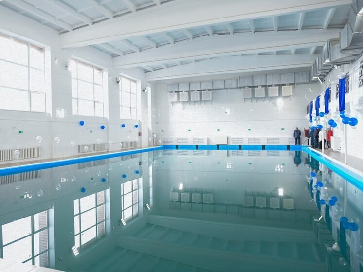 В селе Хакасии прошло долгожданное открытие бассейна после реконструкции