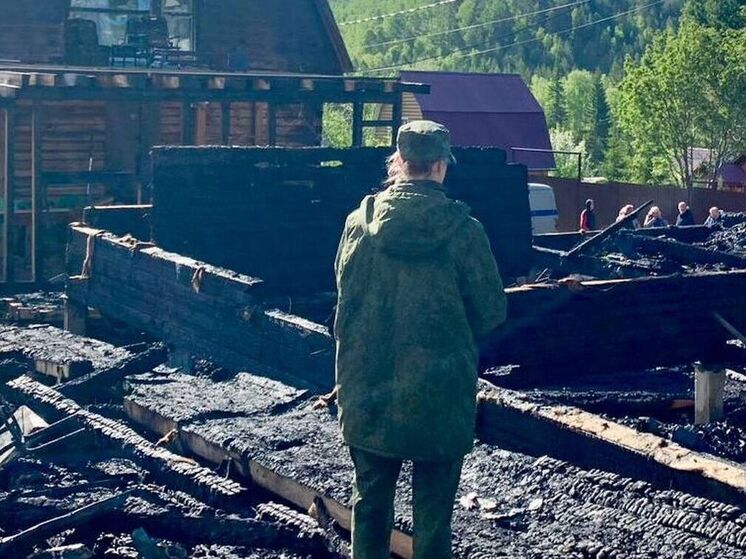 13-летний подросток погиб на пожаре в Иркутском округе