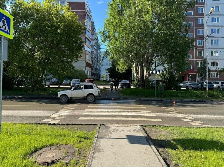 В Новосибирске водитель сбил ребёнка на пешеходном переходе