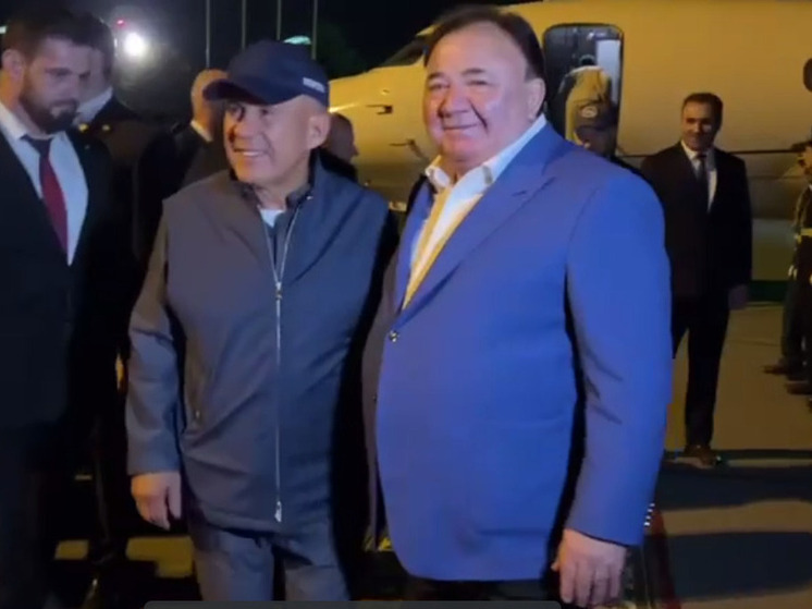Глава Татарстана прилетел в Ингушетию
