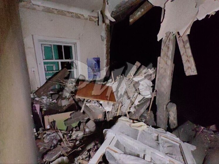 Страшные кадры из Горловки: ВСУ ночью нанесли ракетный удар по Калининскому району