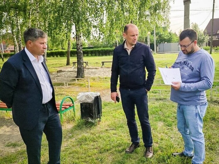 В Курске установят новые детские площадки по заявкам жителей