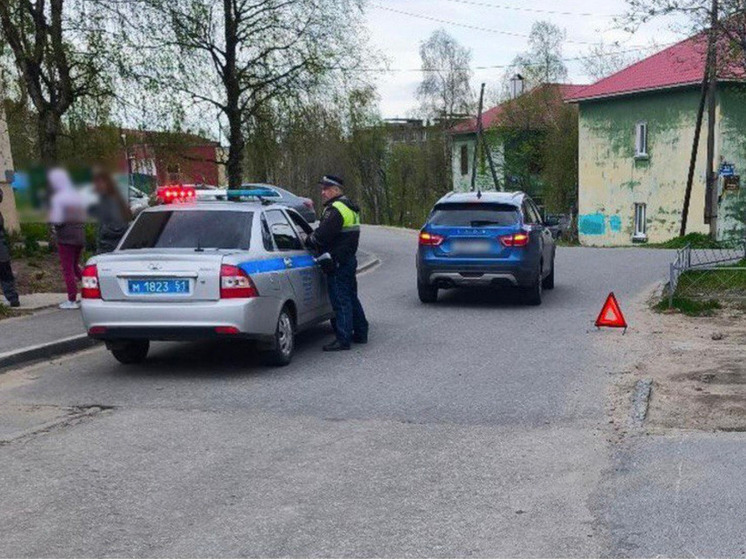 В Кандалакше водитель сбил ребенка на пешеходном переходе