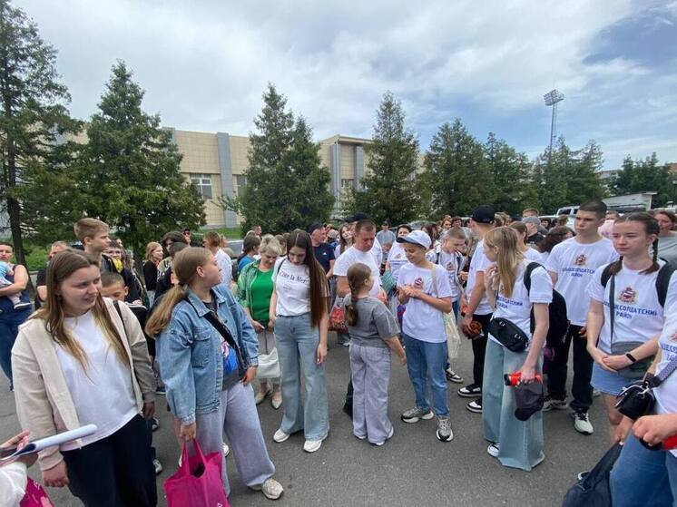 Ребята из курского приграничья уехали отдыхать на Черное море