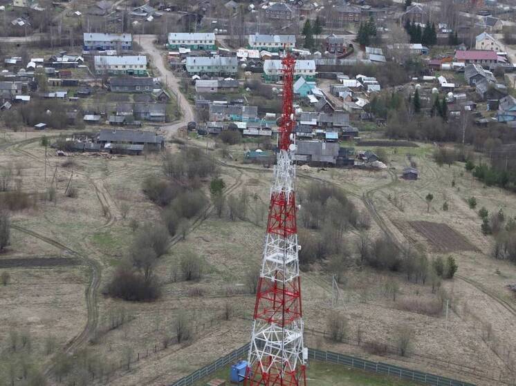 В 25 населенных пунктах Вологодской области появилась связь и интернет