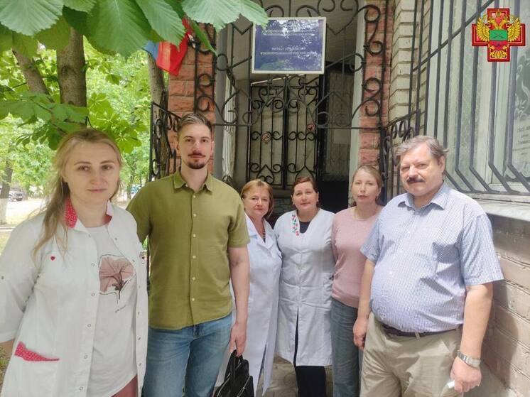 Запорожскую область посетили столичные медики