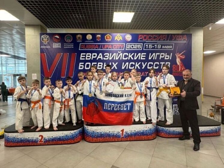 Кировские спортсмены завоевали бронзу на Евразийских играх боевых искусств в Уфе