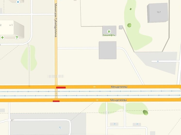 В Уфе ограничат движение по улице Менделеева