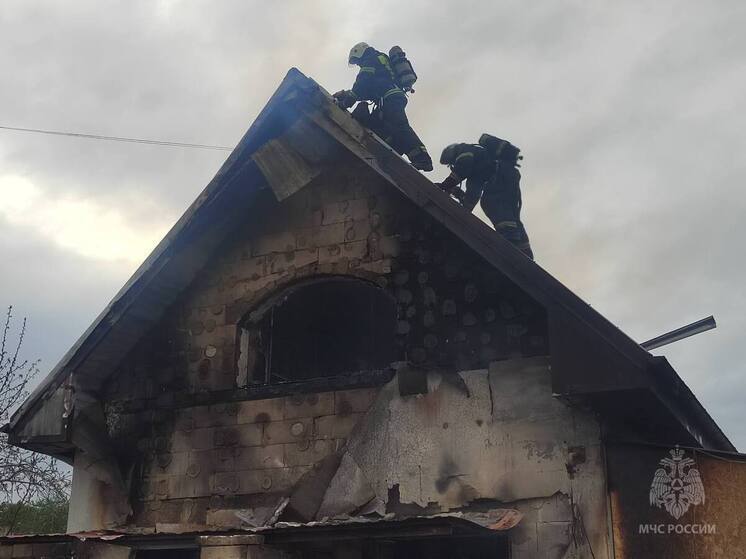 Калининградские спасатели потушили пожар в Светловском городском округе