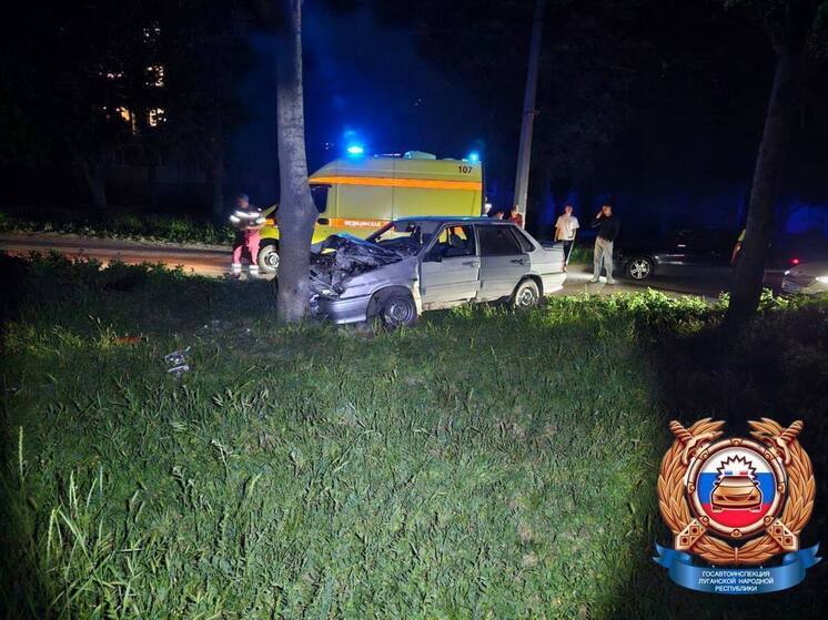 В Луганске в аварии пострадал подросток