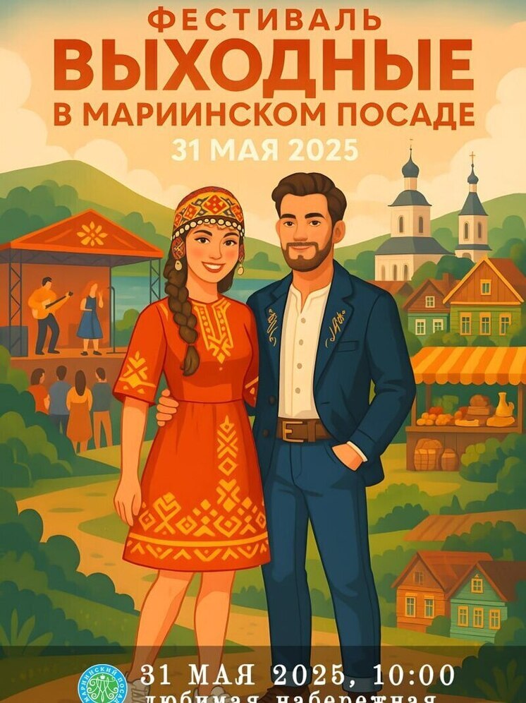 31 мая состоится фестиваль «Выходные в Мариинском Посаде»