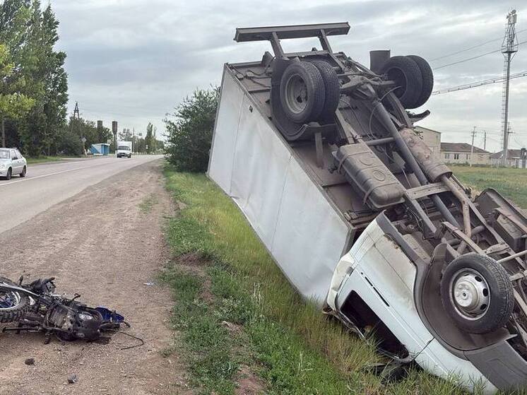 Под Таганрогом двое подростков пострадали в ДТП с питбайком