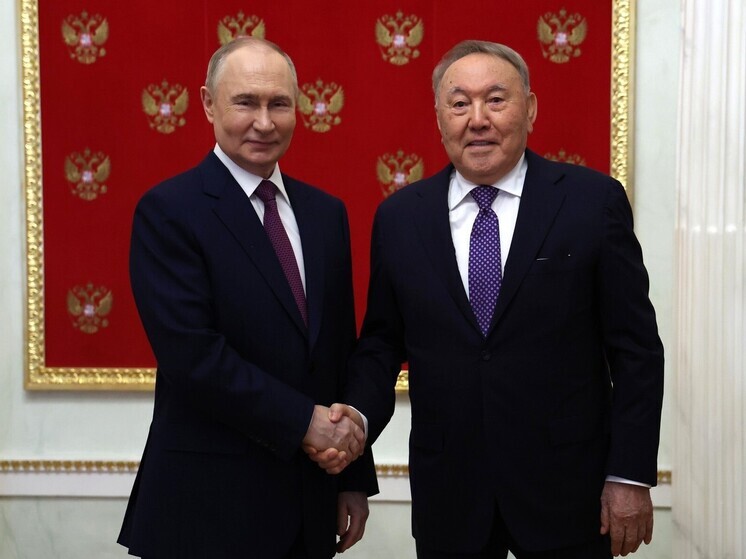 Первый президент Казахстана Назарбаев находится с визитом в столице России