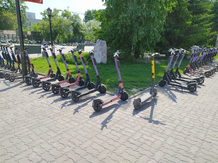 В Бердске запретили кататься на электросамокатах и гироскутерах