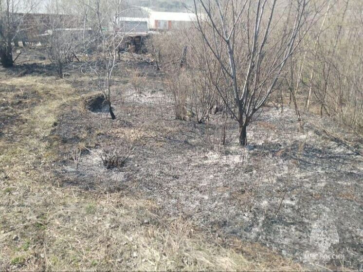 Работа болгаркой привела к пожару в Бодайбо