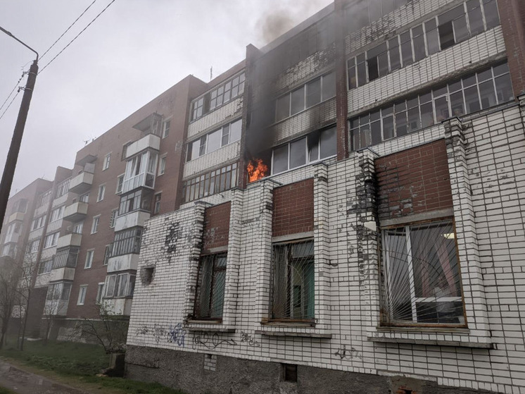 В Оленегорска за 17 минут потушили пожар в жилом доме