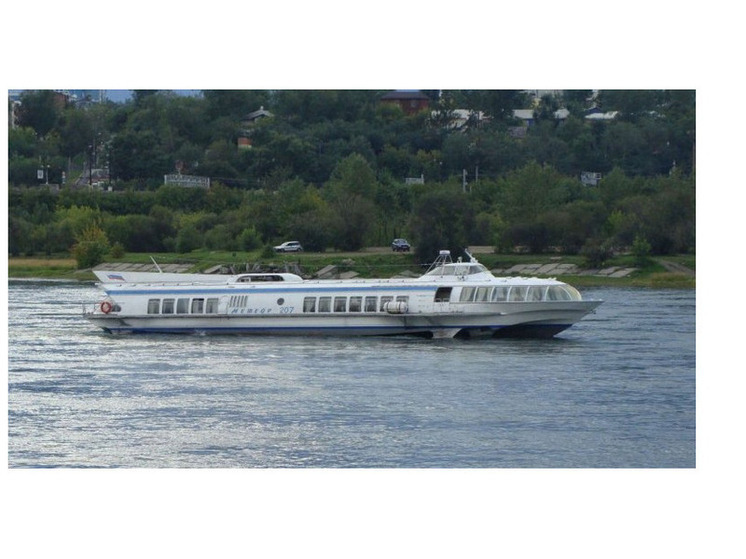 В Иркутской области отменяются рейсы судов на подводных крыльях «Метеор»