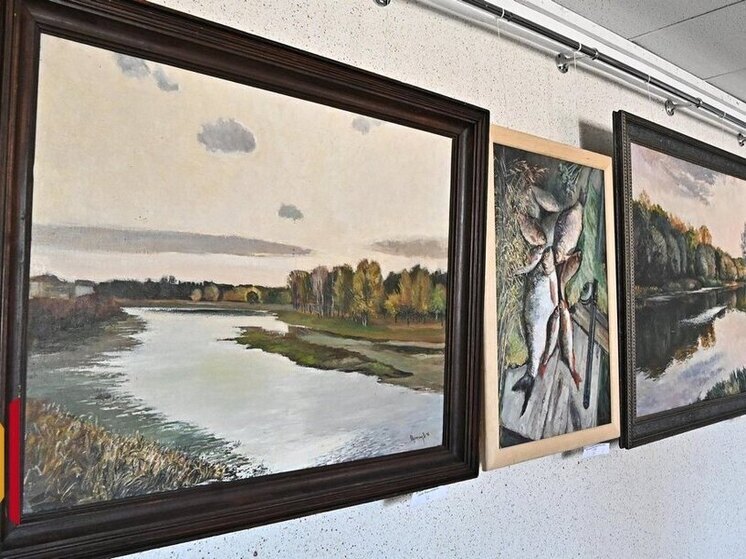 Открытие выставки живописца Владимира Шуляпина состоялось в городе Бутурлиновка