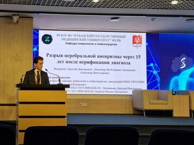 Студенты КубГМУ — победители викторины по неврологии на Международном форуме «Медицинская весна 2025»