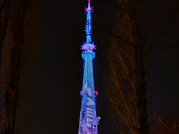 Воронежская телебашня засияет 1 июня по случаю Дня защиты детей