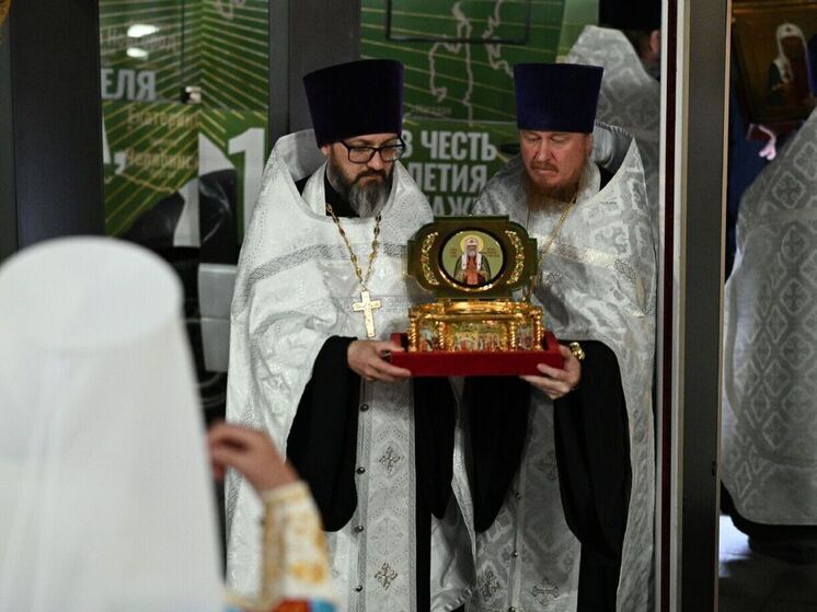 В Йошкар-Олу прибыли мощи патриарха Тихона