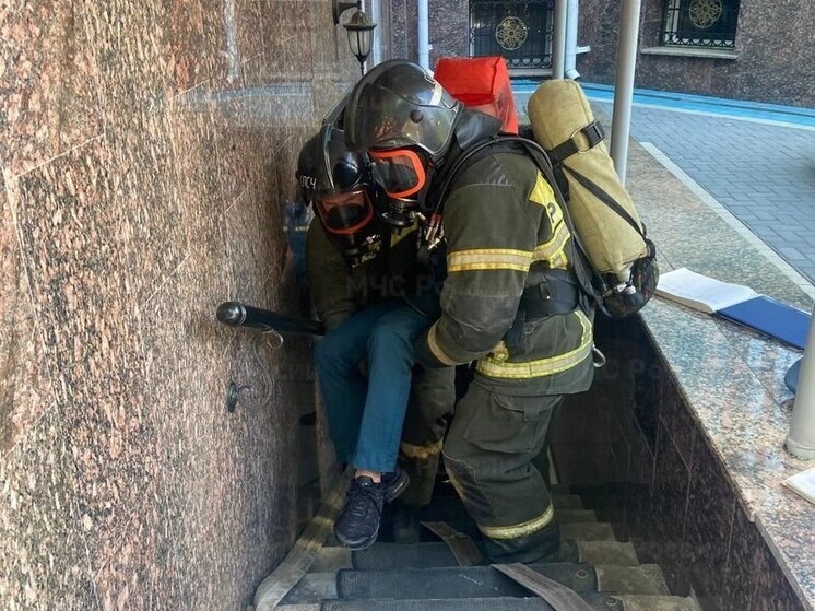 В Покровско-Татьянинском соборе Чебоксар прошли учения МЧС