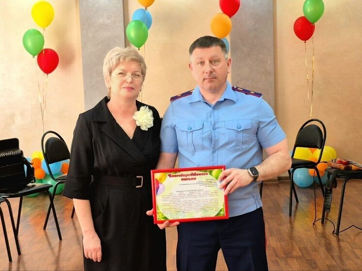 Сотрудники СК по Тамбовской области поздравили юных воспитанников с Днем защиты детей
