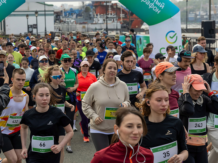 Приморцы пробежали «Зеленый марафон» в 12-й раз