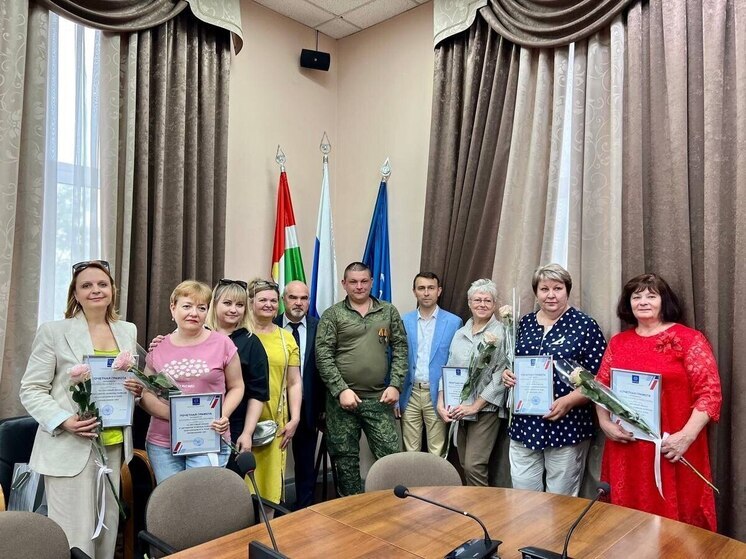 Волонтёрам обнинского «Заовражья» вручили награды за неравнодушие