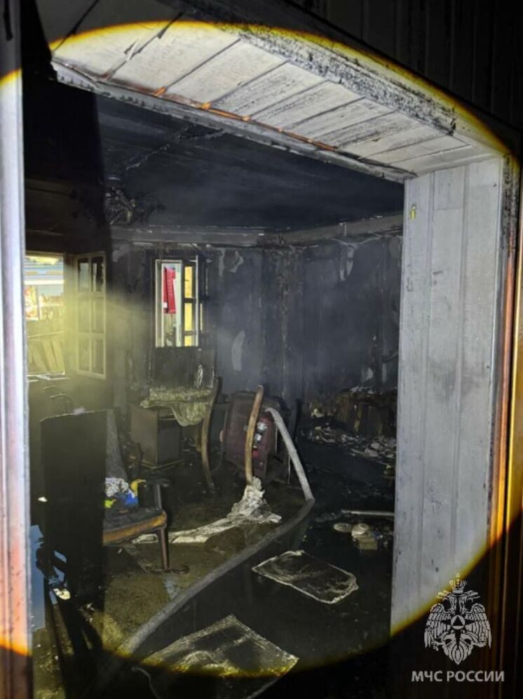 В Иркутском округе на пожаре погибла пенсионерка