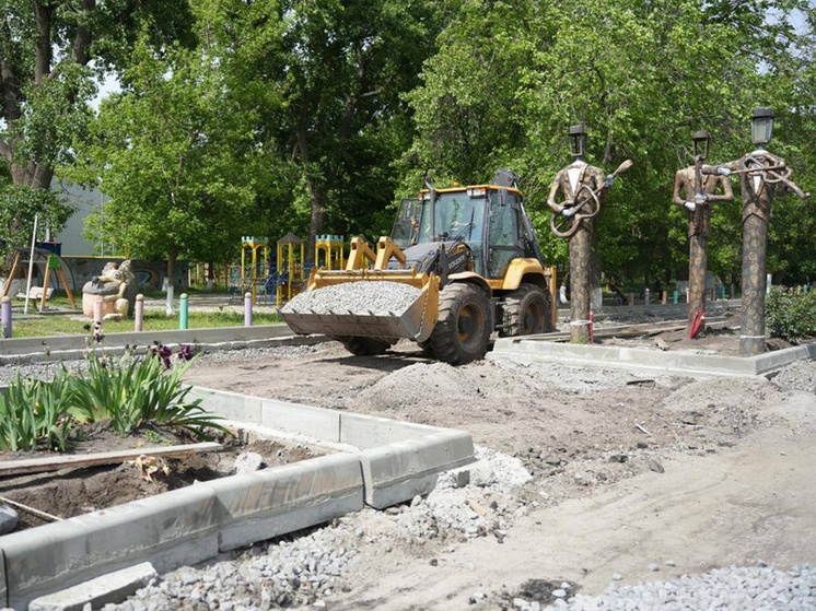 В Весёлом на Запорожье благоустраивают Каштановую аллею