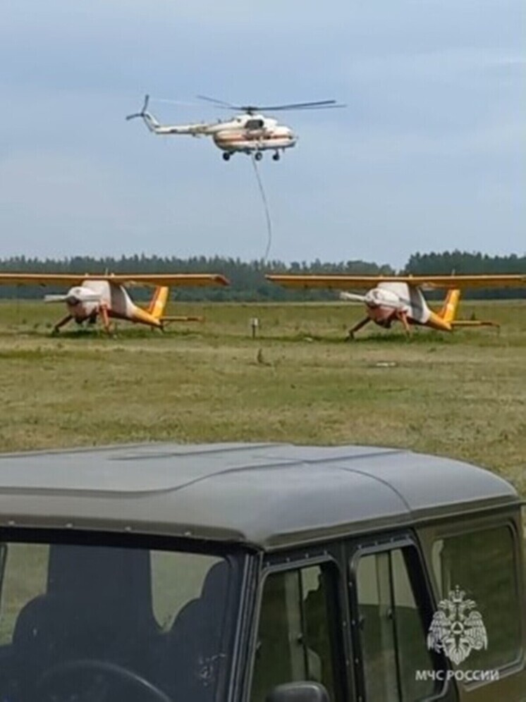 Тамбовская лесоохрана присоединится к 200 человек, тушащим пожар в Усманском районе