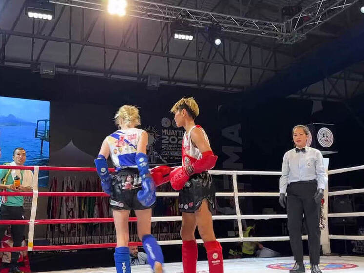 Гатчинская спортсменка победила на чемпионате мира по муай-тай