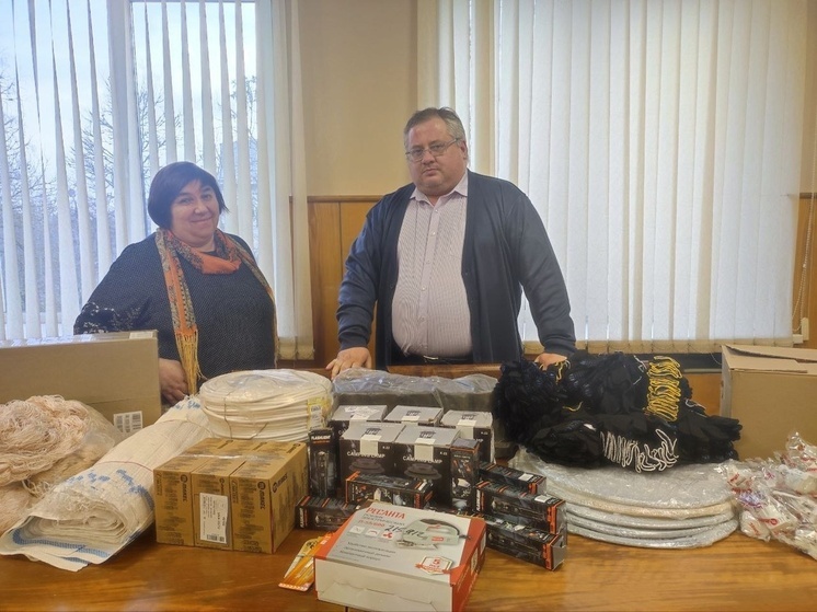 Жители Плавского района отправили гуманитарную помощь участникам СВО