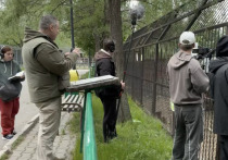 В Красноярском парке флоры и фауны «Роев ручей» проходят съемки передачи «Диалоги о животных»