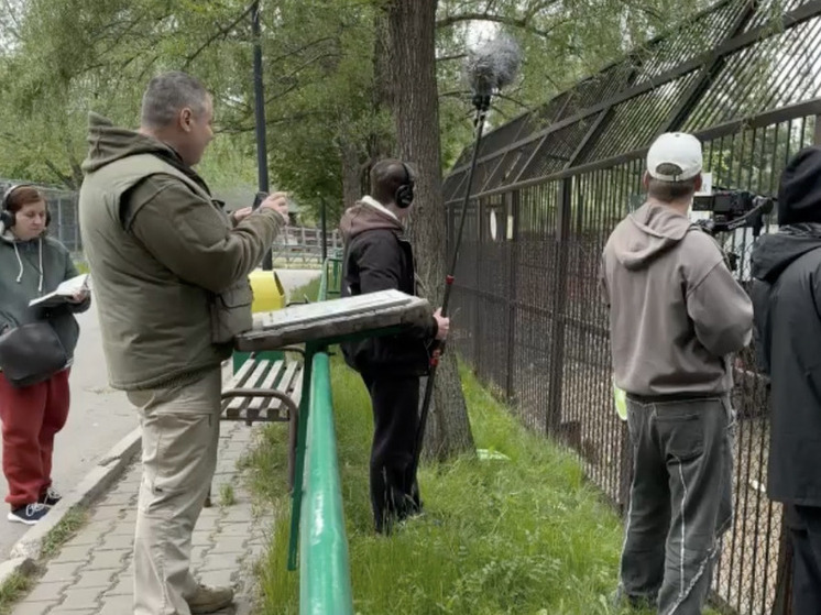 В красноярском зоопарке снимают передачу «Диалоги о животных»