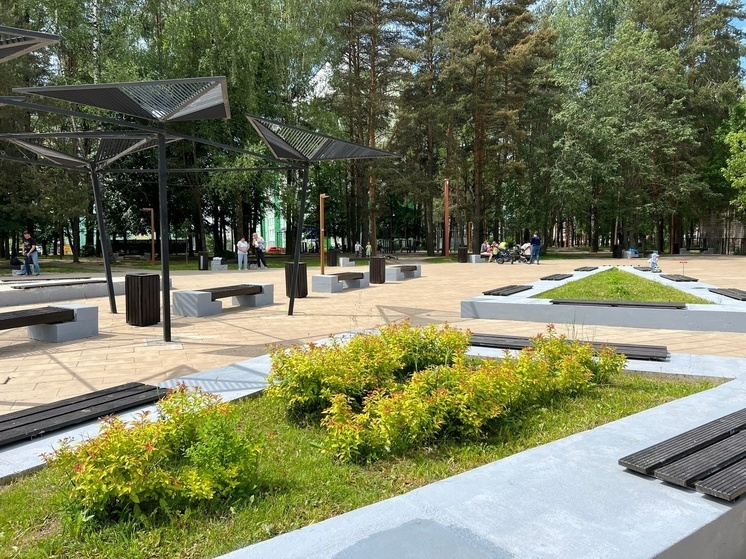 Глава Смоленска осмотрел новые детские площадки на Королевке